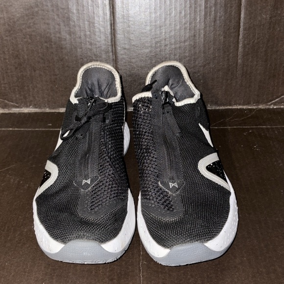 Nike PG 4 Team Black Platinum Basketball Shoes Mens Size 9.5 - Picture 2 of 6